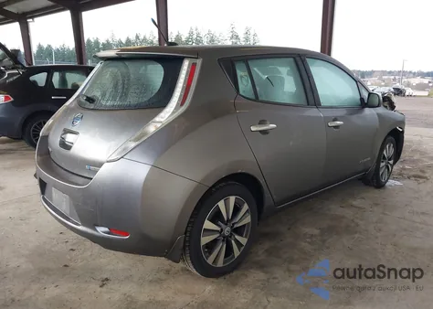 2014 Nissan Leaf Sl z USA, uszkodzony, nr VIN 1N4AZ0CP7EC337294